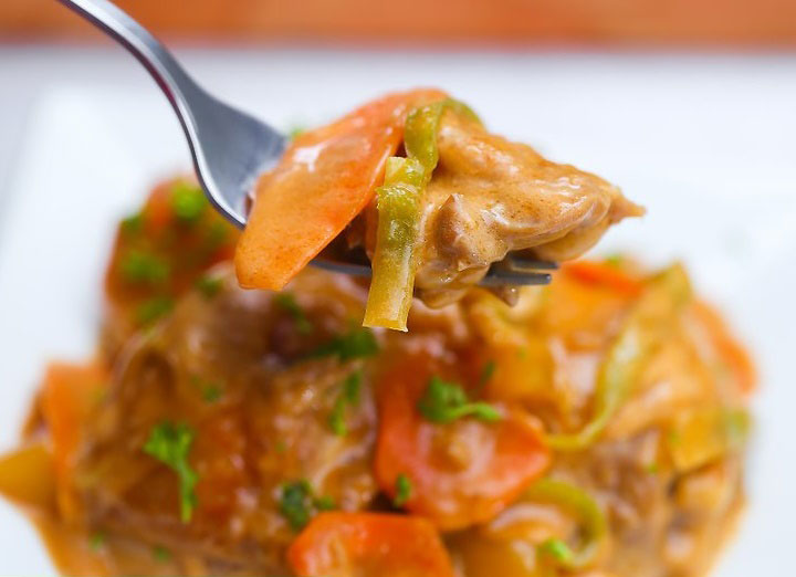 Como hacer pollo guisado