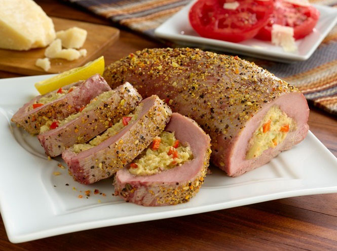 Filete de cerdo con alcachofas