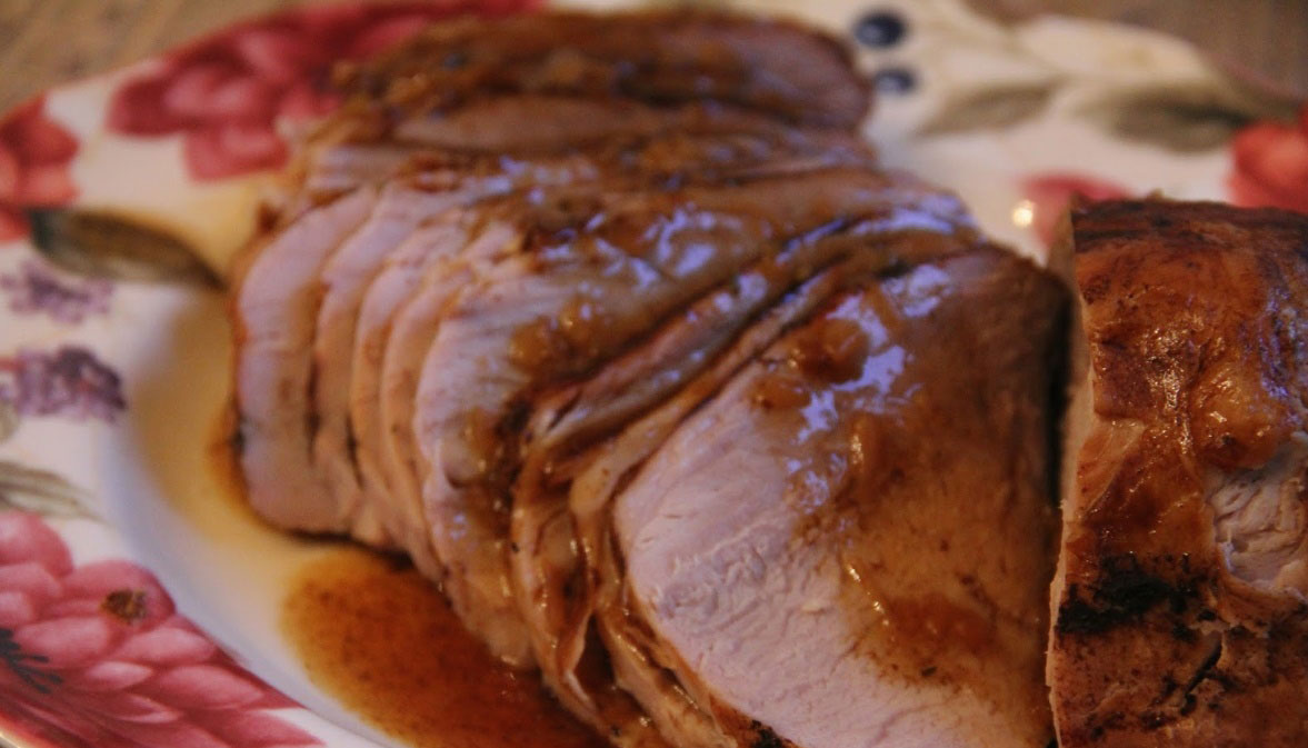 Solomillo de cerdo con cola