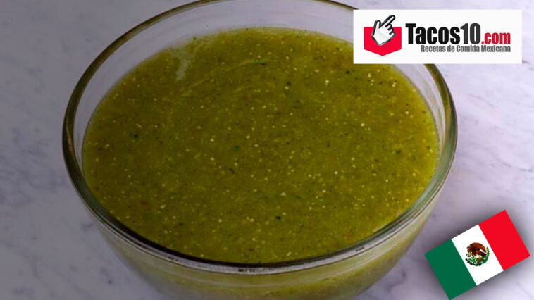 Salsa verde mexicana