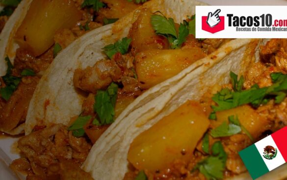 Tacos de cerdo al pastor