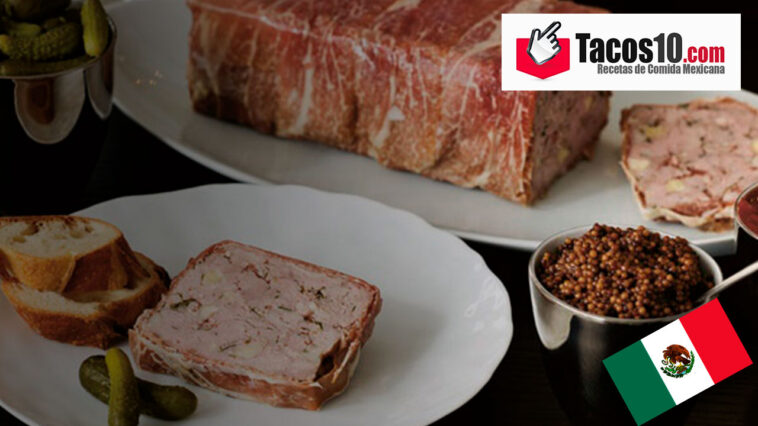 Terrina de cerdo con salsa agridulce