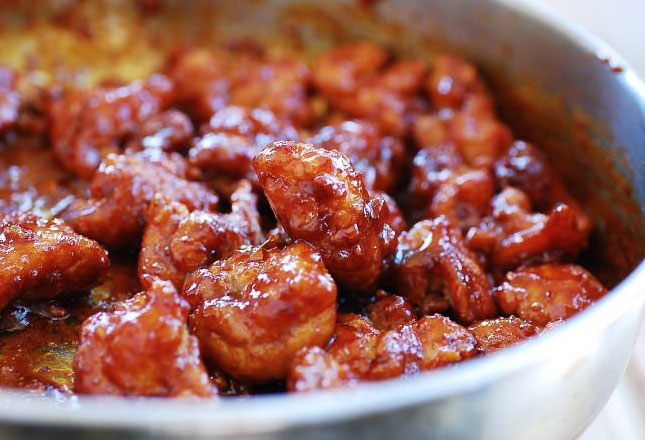 pollo agridulce