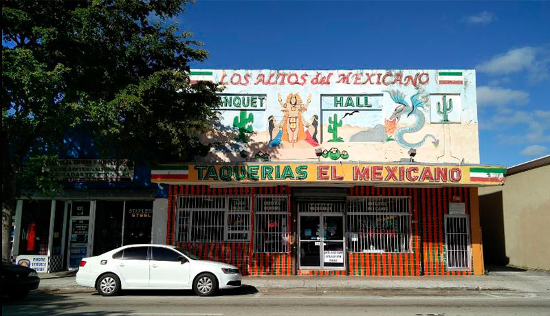 Taquería-el-Mexicano-en-Miami-Florida