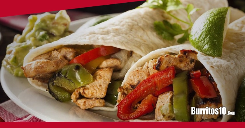 fajitas burritos