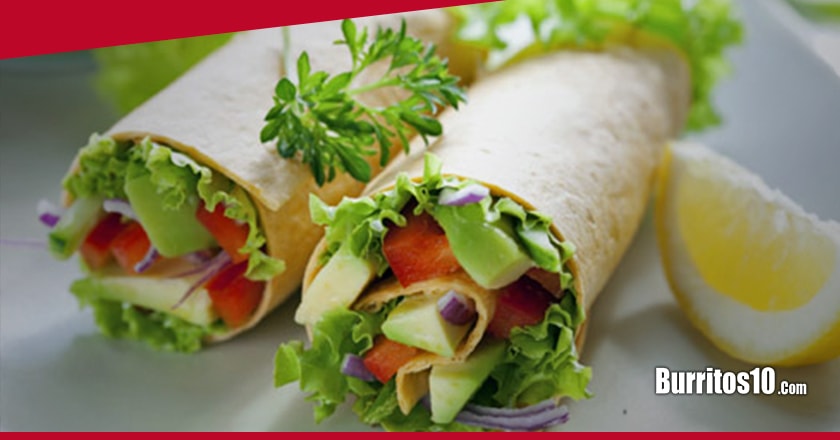 vegetarianos burritos
