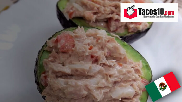 Aguacates rellenos de atún
