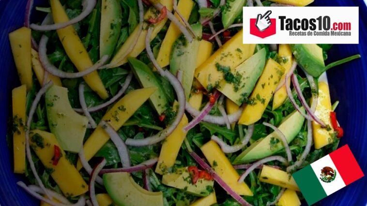 Ensalada de aguacate y mango