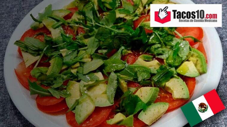 Ensalada de aguacate y tomate