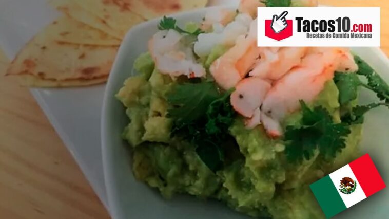 Guacamole con Langostinos
