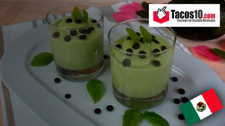 Mousse con aguacate