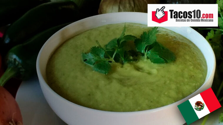Salsa verde de aguacate