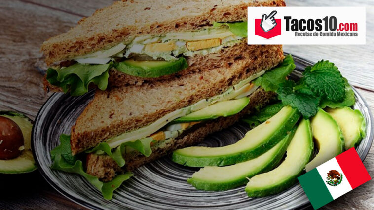 Sandwich de aguacate