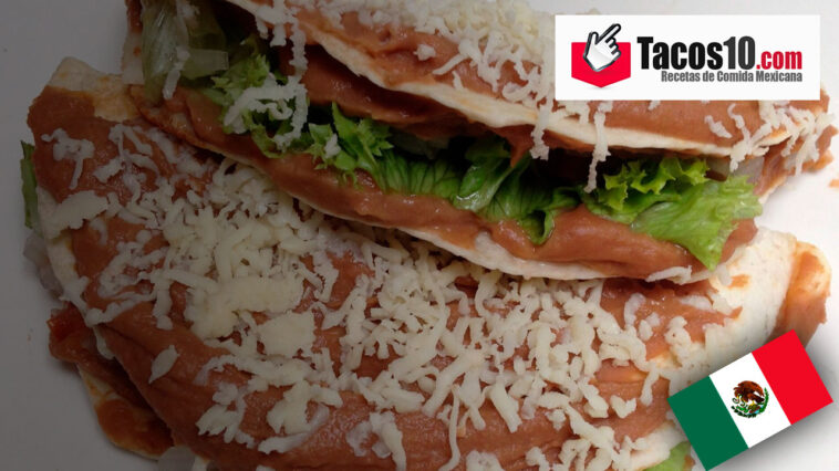 Enchiladas de frijol