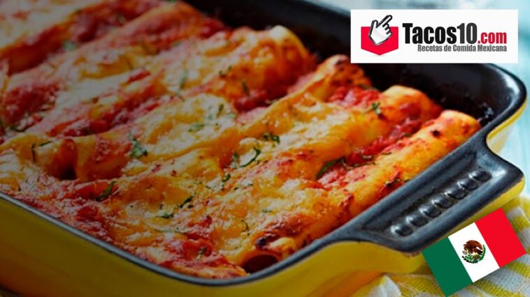 Enchiladas estilo americano