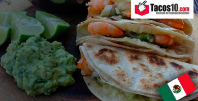 Quesadillas de camarón