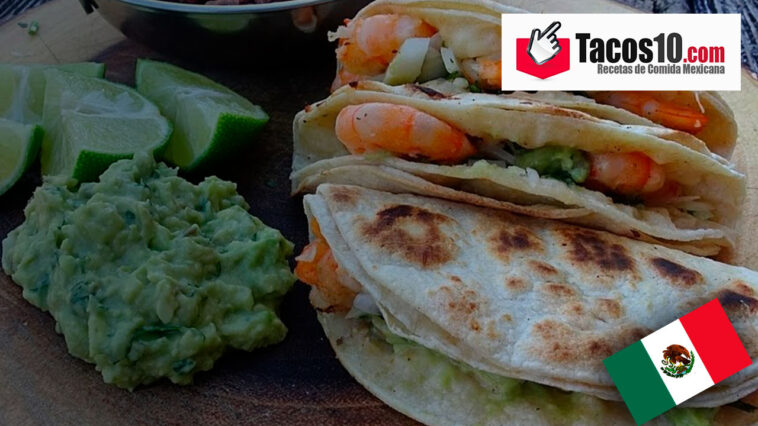 Quesadillas de camarón