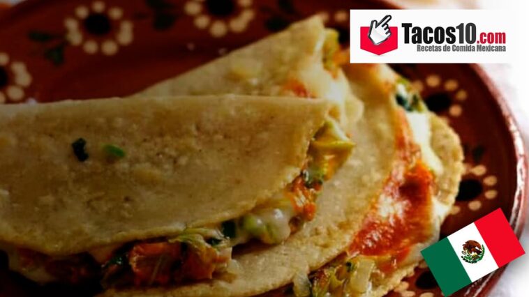 Quesadillas de flor de calabaza