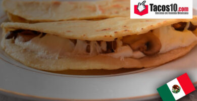 Quesadillas de queso Oaxaca