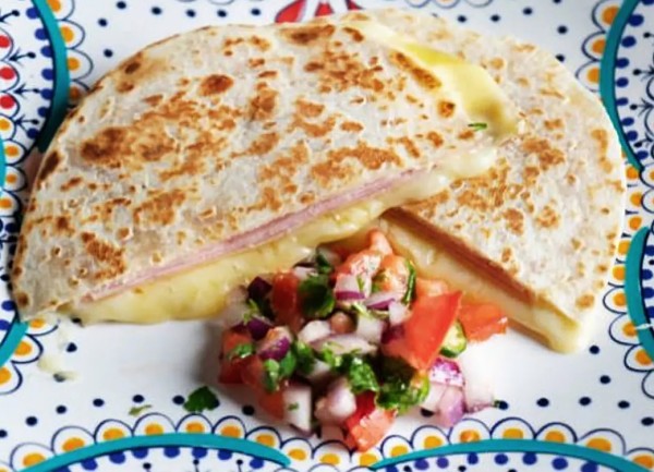 quesadillas de queso manchego