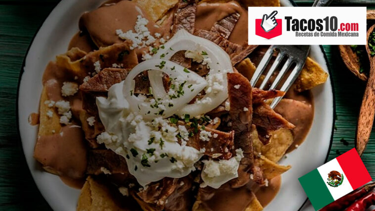 Chilaquiles con cecina
