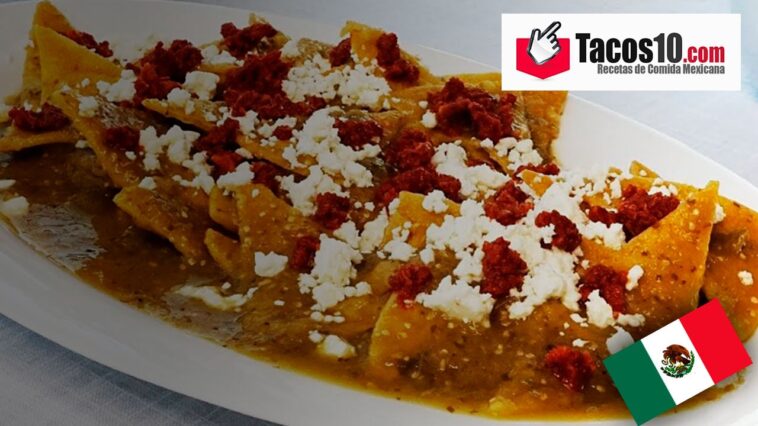 Chilaquiles con chorizo