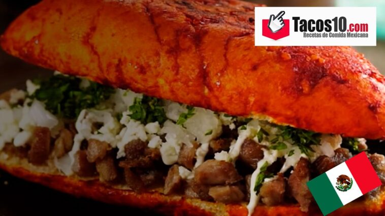 Pambazo de suadero