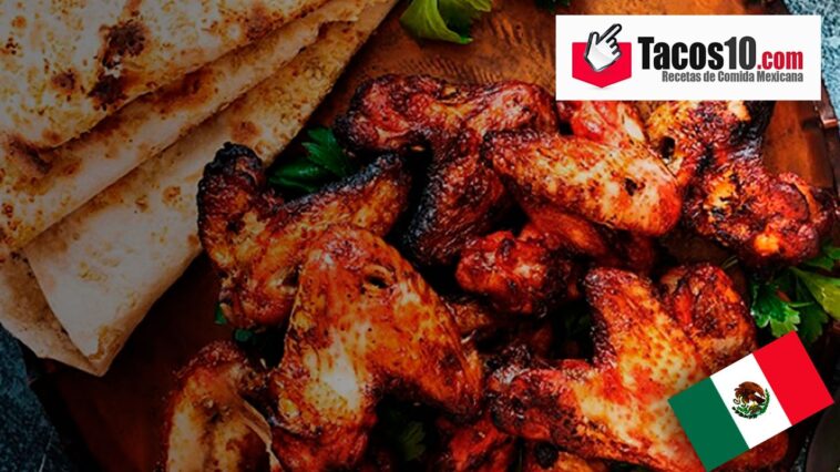 Alitas de pollo adobadas