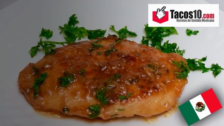 Pechuga de pollo en salsa