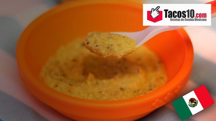 Puré de pollo para bebés